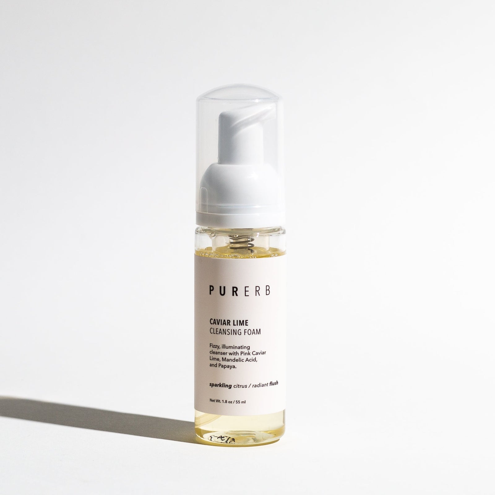 Purerb Travel Size Caviar Lime Cleansing Foam