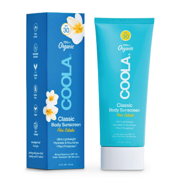 COOLA Classic Body Organic Sunscreen Lotion SPF 30 - Piña Colada