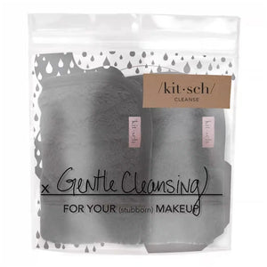 Kitsch Black Makeup Removal Towel - 2pc set