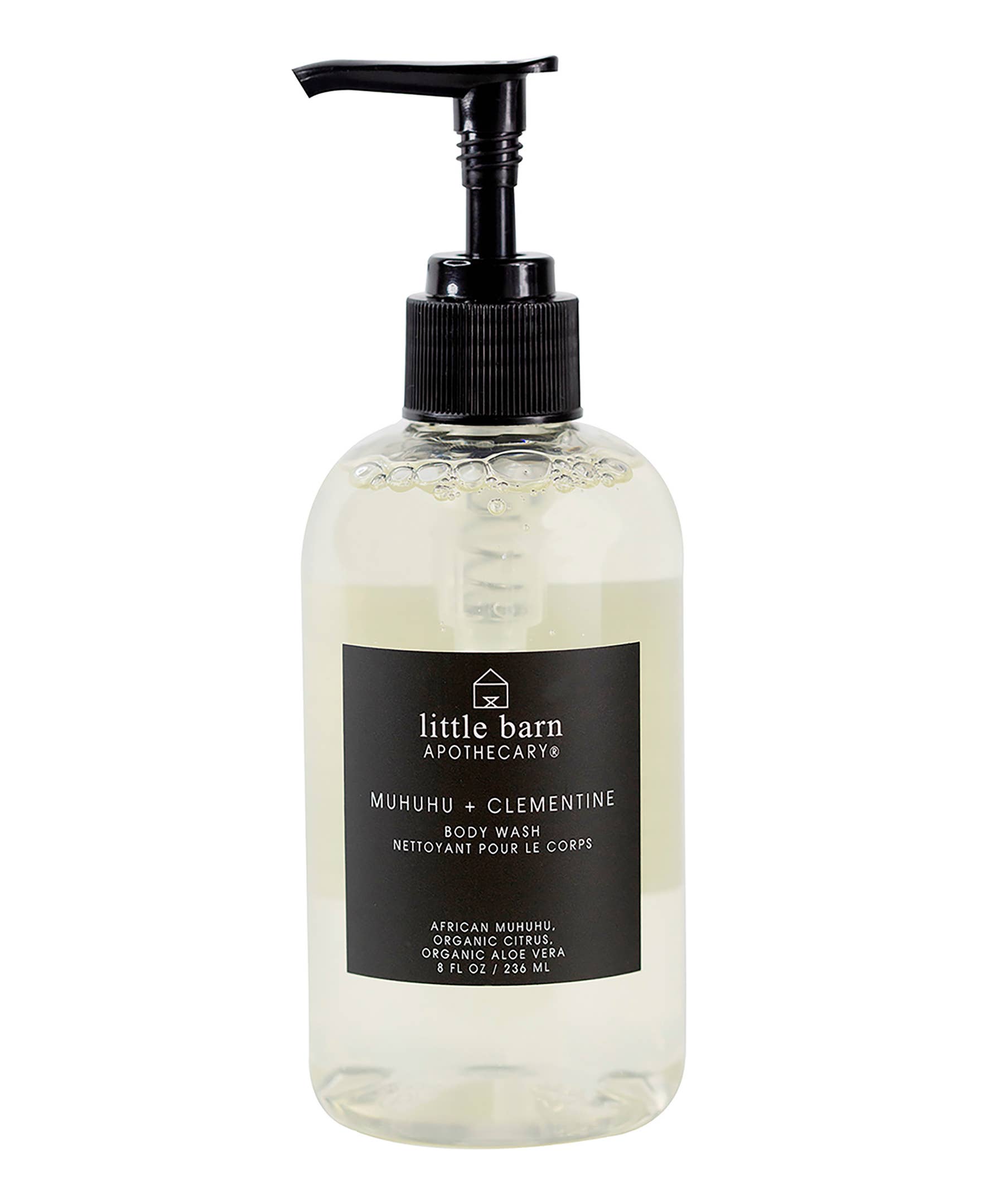 Little Barn Apothecary Muhuhu and Clementine Body Wash