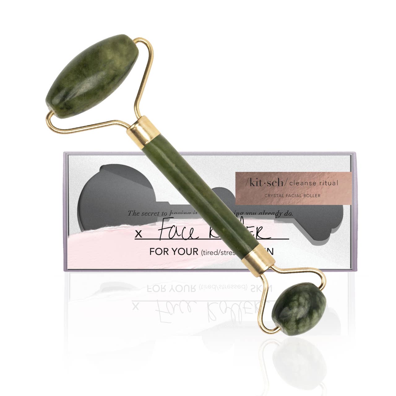 Kitsch Jade Crystal Facial Roller